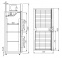 Комбинированный шкаф CARBOMA RF1120 INOX