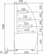 Нейтральная витрина CARBOMA FLANDRIA LIGHT K70 N 0,9-1