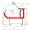 Морозильная витрина CARBOMA ATRIUM G120 SL 1,25-1