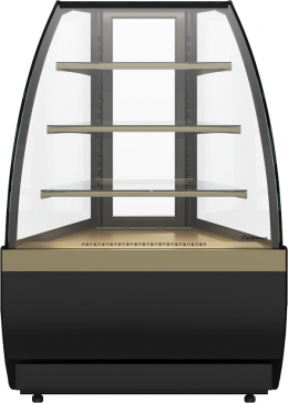 Кондитерская витрина CARBOMA FLANDRIA 2 STANDARD K70 VV-3 2.0 (внешний угол 45°)