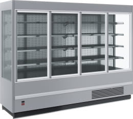 Холодильная горка CARBOMA CUBE STANDARD FC20-07 VV 2,5-1 X5