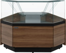 Нейтральная витрина CARBOMA BORNEO 2 KC80 N-5 (внешний угол 90°)
