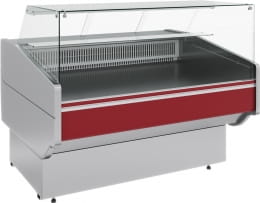 Холодильная витрина CARBOMA ATRIUM 2 GC120 VV 1,25-1 динамика