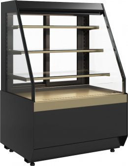 Кондитерская витрина CARBOMA CUBE 2 STANDARD KC70 VM 0,9-2 2.0 (скошенные боковины)