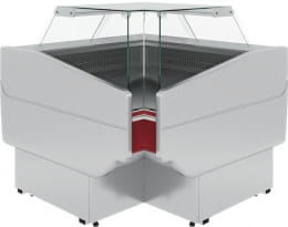 Холодильная витрина CARBOMA ATRIUM 2 GC120 VV-6 динамика (внутренний угол 90°)