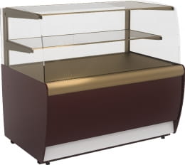 Кондитерская витрина CARBOMA MINI ВХСв-1,3д FLANDRIA LIGHT (K70 VM 1,3-12)