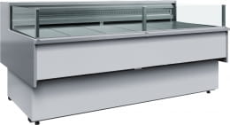 Холодильная витрина CARBOMA BAVARIA 2 GC110 SP 2,0-2 0011‑9006 рыба на льду