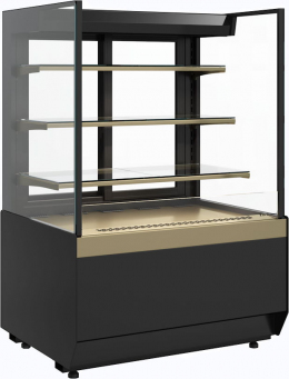 Кондитерская витрина CARBOMA CUBE 2 STANDARD KC70 VM 1,3-2 2.0 (прямые боковины)